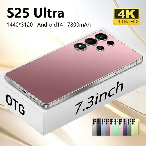 Future in Your Hands S25 Ultra: 7.3 Immersive Display 108MP Ultra-Clear Imaging × Powerful Performance Core!