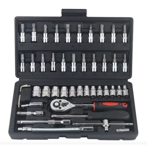 All-in-One 46-Piece Car Repair Socket Wrench Set