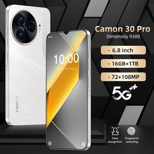 Hot-selling Camon 30 Pro Original 6.8-inch Large Screen 16 GB +1 Tb 6800 Mah Android 14 Global 5g Smartphone