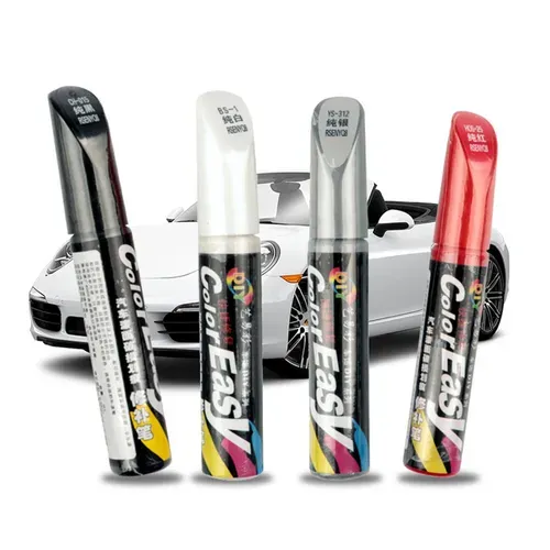 Car deep scratch touch-up paint car touch-up paint pen pearl white scratch repair car paint artifact black scratch removal special    （Buy 1, Get 2 Free - Total 3 Pieces Sent）