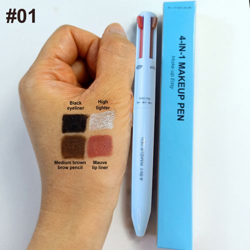 4 in 1 makeup pen 4 in 1 makeup pen 4 colors four colors high gloss lip liner eyeliner eyebrow pencil 4in1makeuppen