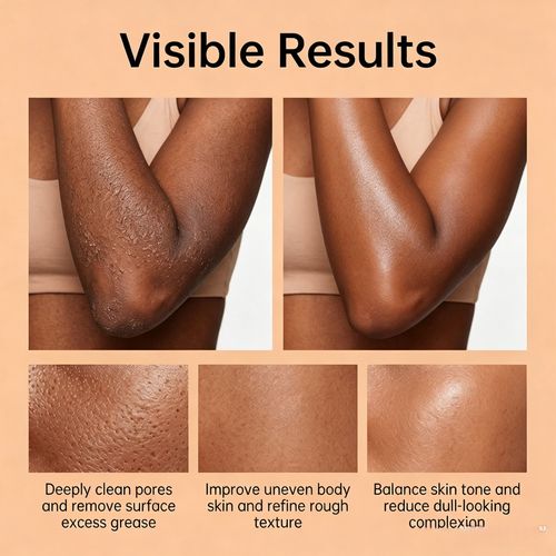 Extra-Large 500ml  Exfoliation Turmeric Body Scrub with Long-Lasting Fragrance