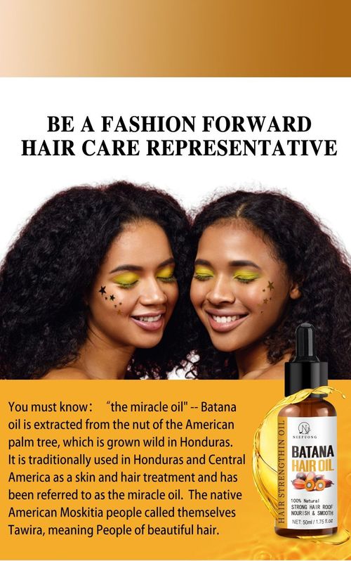 Batana Oil Plant-Based Extract Serum for Damaged Hair