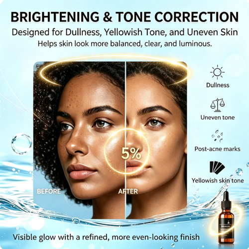 5% Niacinamide Brightening Evens Dull Skin Tone Serum