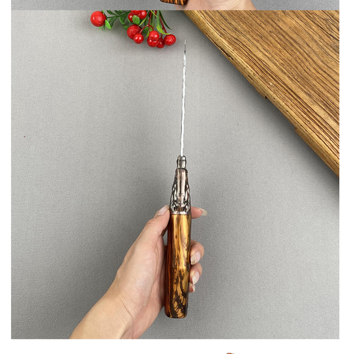 Conjunto de utensílios de cozinha de aço inoxidável super afiados