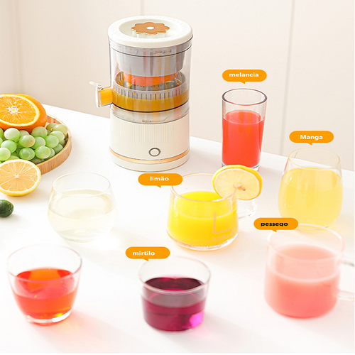 Extrator elétrico--------Extrator de suco portátil com recarga USB multifuncional para uso doméstico
