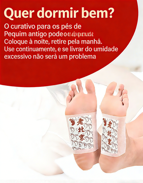 patches para os pés com artemísia, vinagre de bambu e gengibre para remoção de umidade e cuidados com a saúde