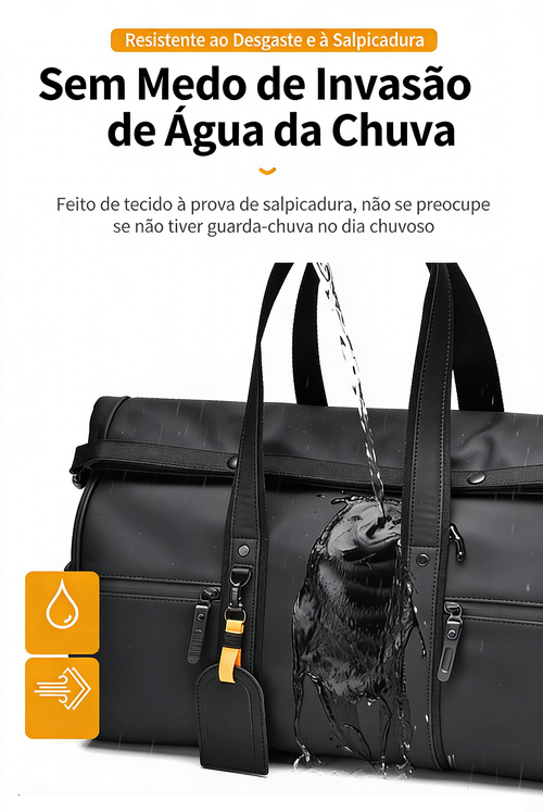 Bolsa de Viagem ELACCENT: Versatilidade para Suas Jornadas