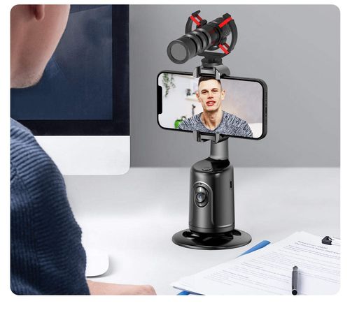 Bastão giratório para selfies com rastreamento automático inteligente