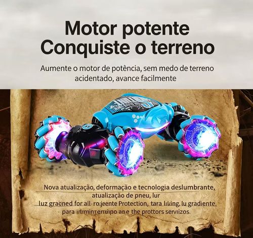 Carro acrobático telecomandado
