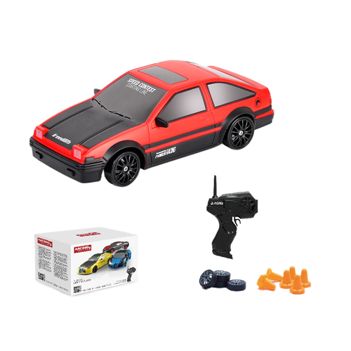 1:24, tração às quatro rodas, brinquedo com controlo remoto por rádio