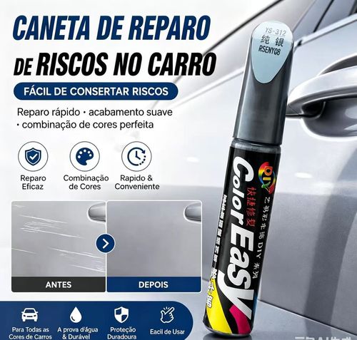 Caneta profissional para reparação de pintura automóvel