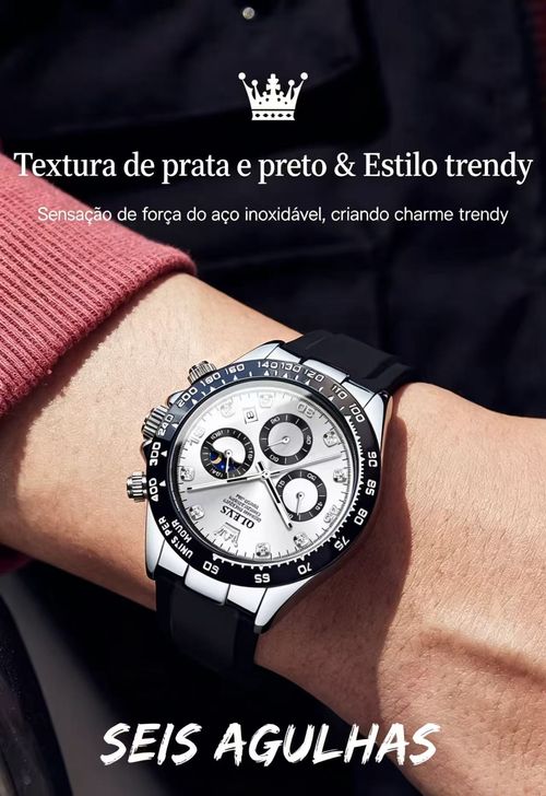 Relógios de luxo para homem OLEVS