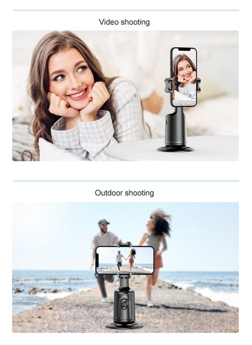 Bastão giratório para selfies com rastreamento automático inteligente