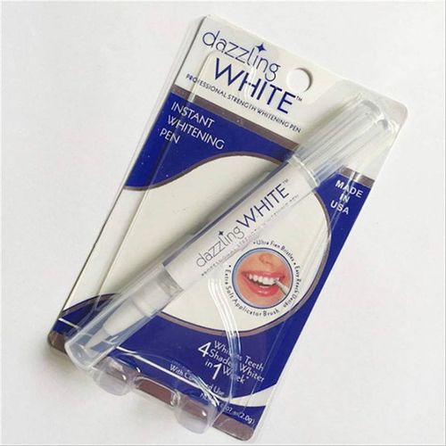 Escova de dentes giratória 2G em branco brilhante