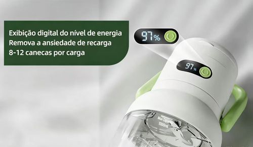Liquidificador portátil USB de alta velocidade com capacidade para 1000 ml