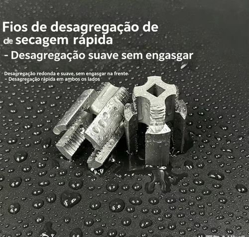 Broca roscada universal para tubos de água
