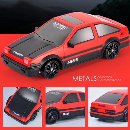 1:24, tração às quatro rodas, brinquedo com controlo remoto por rádio