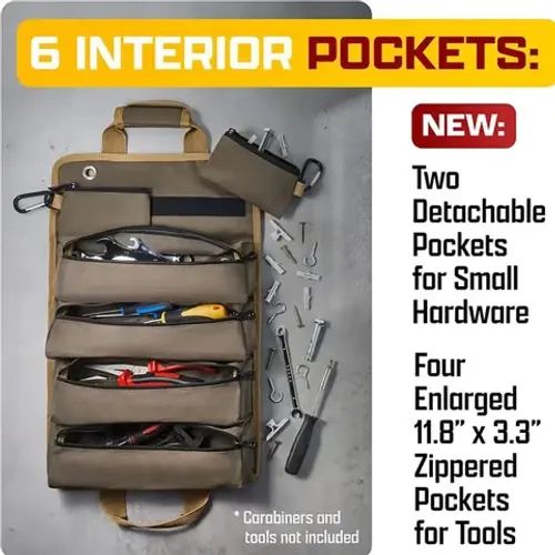 Premium Roll Up Tool Bag