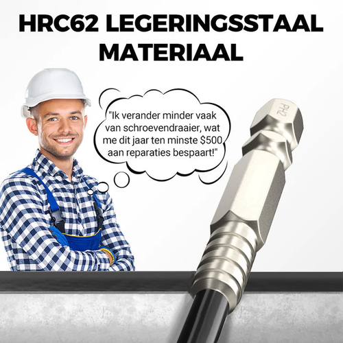 Hoogmagnetische Schroevendraaier Bitset