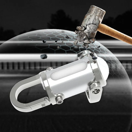 1200LM Super Heldere Mini Sleutelhanger Zaklamp Waterdicht