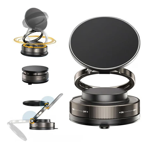 360° verstelbare magnetische telefoonhouder met zuignap