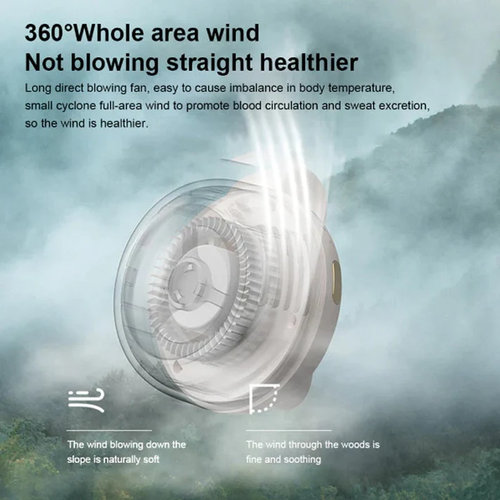 Kleine Wervelwind Clip Taille Nek Ventilator