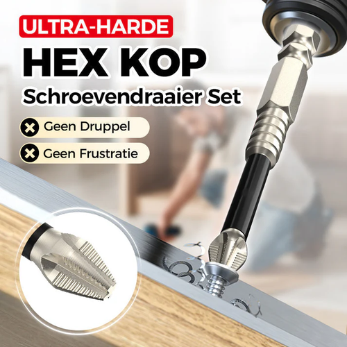 Hoogmagnetische Schroevendraaier Bitset