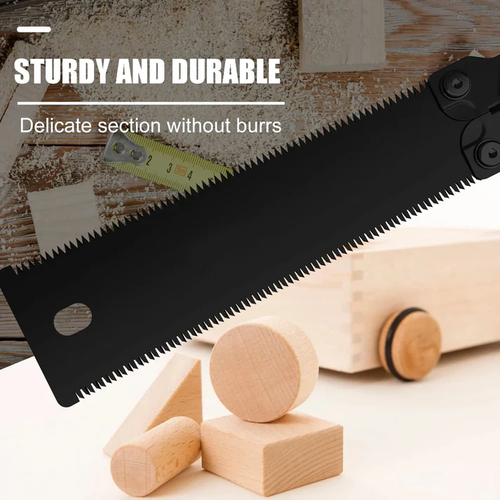 Double-sided folding saw