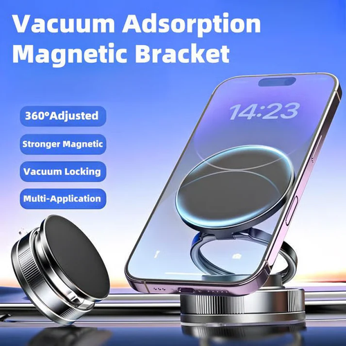360° verstelbare magnetische telefoonhouder met zuignap