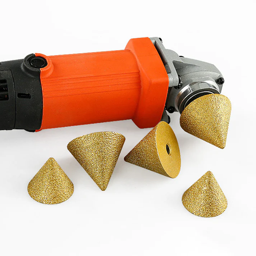 Diamond bevel bit for angle grinders
