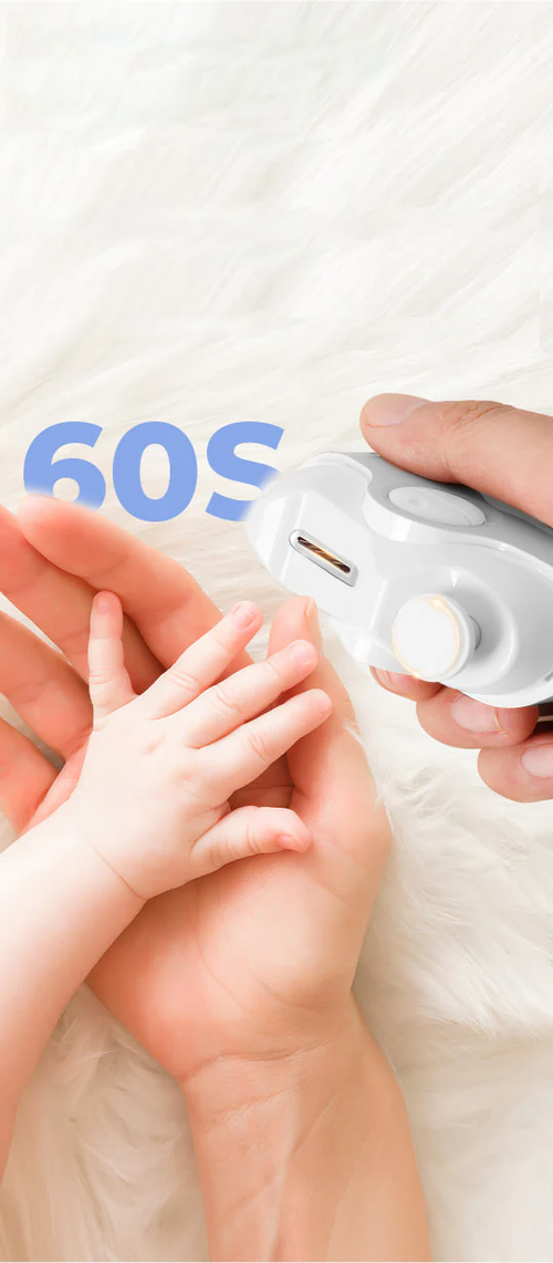 Electric nail clippers, electric nail grinder, nail polisher, two-in-one, children's and elderly's anti-pinch nail clippers