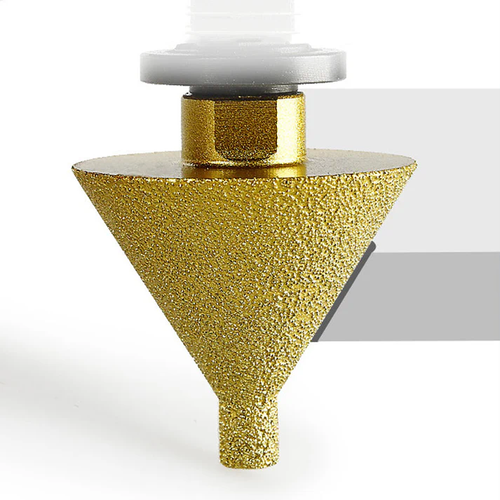Diamond bevel bit for angle grinders