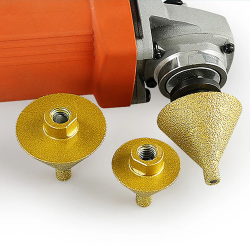 Diamond bevel bit for angle grinders