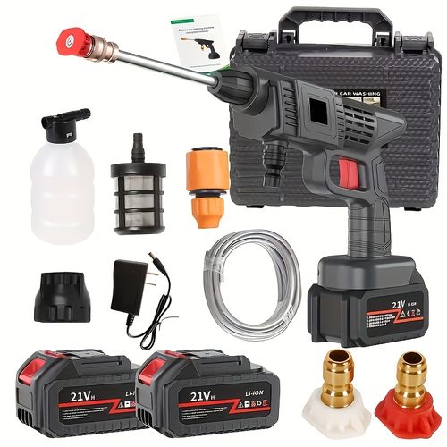 High-Pressure Cordless Car Wash Gun