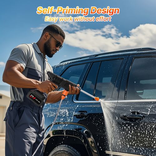 High-Pressure Cordless Car Wash Gun