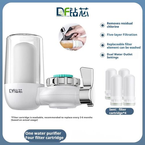 💦Faucet water purifier💦🔥2025 New Upgrade Best-Seller🔥One water purifier + Four filter cartridge
