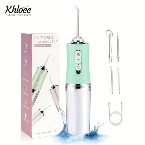 💦Oral Irrigator Water Floss💦Electric toothbrush + 4 Types of professional nozzles +USB Charger cable🔥🔥🔥