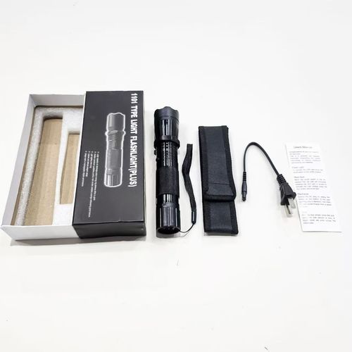🔥Rechargeable Flashlight Self-defense Torch Lights for Home Electric baton contact with body