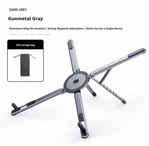 📱3-in-1 Multifunctional Magnetic Phone Holder Tablet and Laptop Desktop Folding Stand🤙