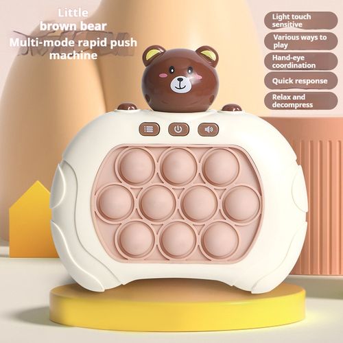 🎮Kids' Challenge- Quick Push Game Machine - Push and Play Fun 👨‍👩‍👧 Logical Thinking & Focus-Building Educational Toy