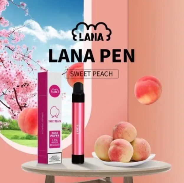 LANA拉娜2000口一次性拋棄式可充電蒸氣電子菸ILIA