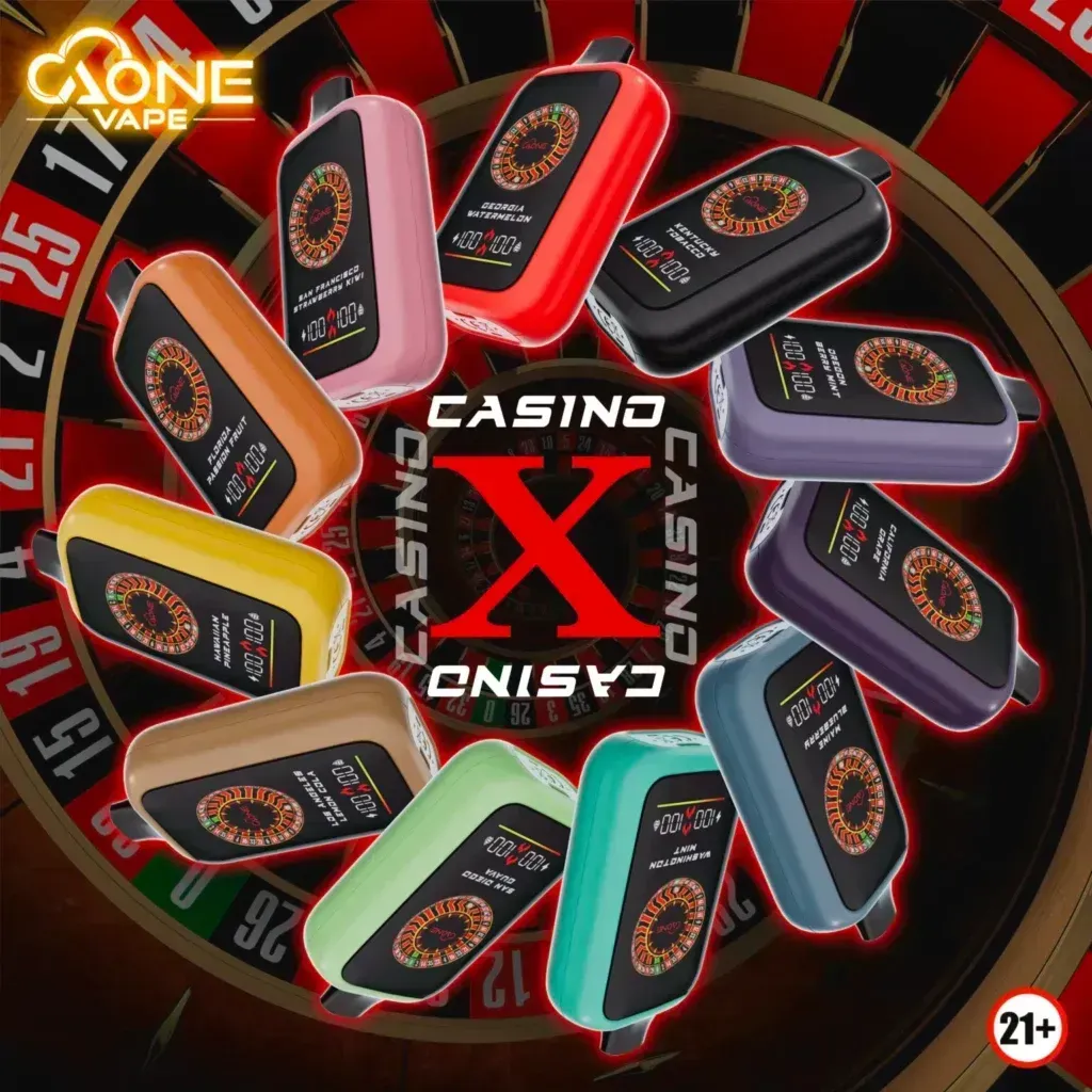 AONE VAPE CasinoX一次性拋棄式電子煙16000口長效續航 ILIA