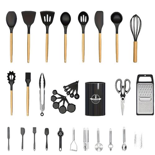 Set of 44 Pieces Non-stick Silicone Utensils & Cooking Tools