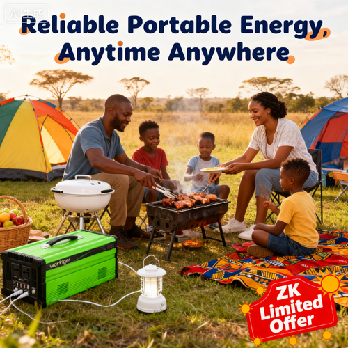 ⚡🔋Portable Green Power Station S500, Anytime Anywhere-One Year Warranty🔥Hot Sale in Lusaka