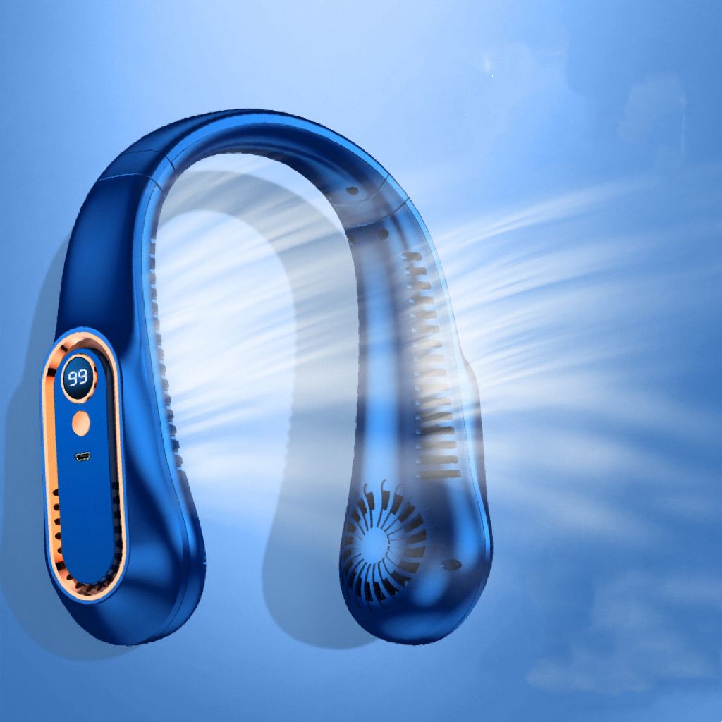 USB Portable Neck-Hanging Fan