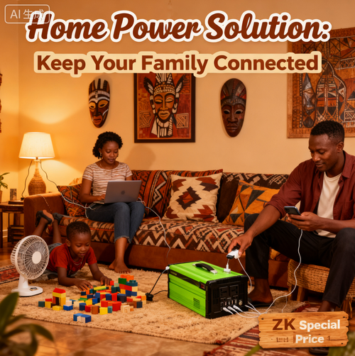 ⚡🔋Portable Green Power Station S500, Anytime Anywhere-One Year Warranty🔥Hot Sale in Lusaka