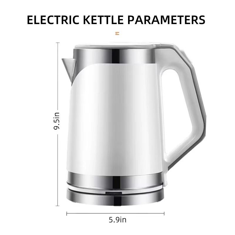2L Electric Kettle White