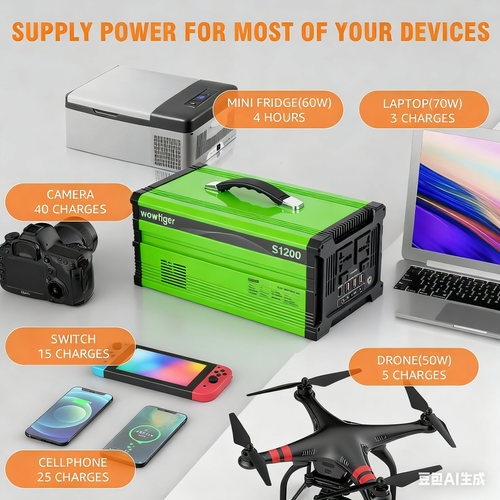 ⚡🔋Portable Green Power Station S500, Anytime Anywhere-One Year Warranty🔥Hot Sale in Lusaka