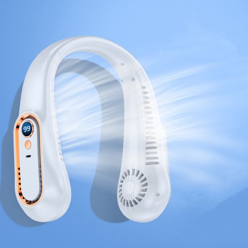 USB Portable Neck-Hanging Fan